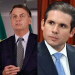 Bolsonaro se encontra com Hugo Motta: Ex-presidente tenta pautar anistia.