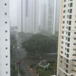 João Pessoa desperta sob chuva intensa e alerta meteorológico é emitido para a região