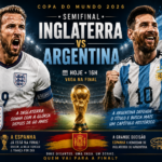 Inglaterra x Argentina: duelo histórico vale vaga na final contra a Espanha